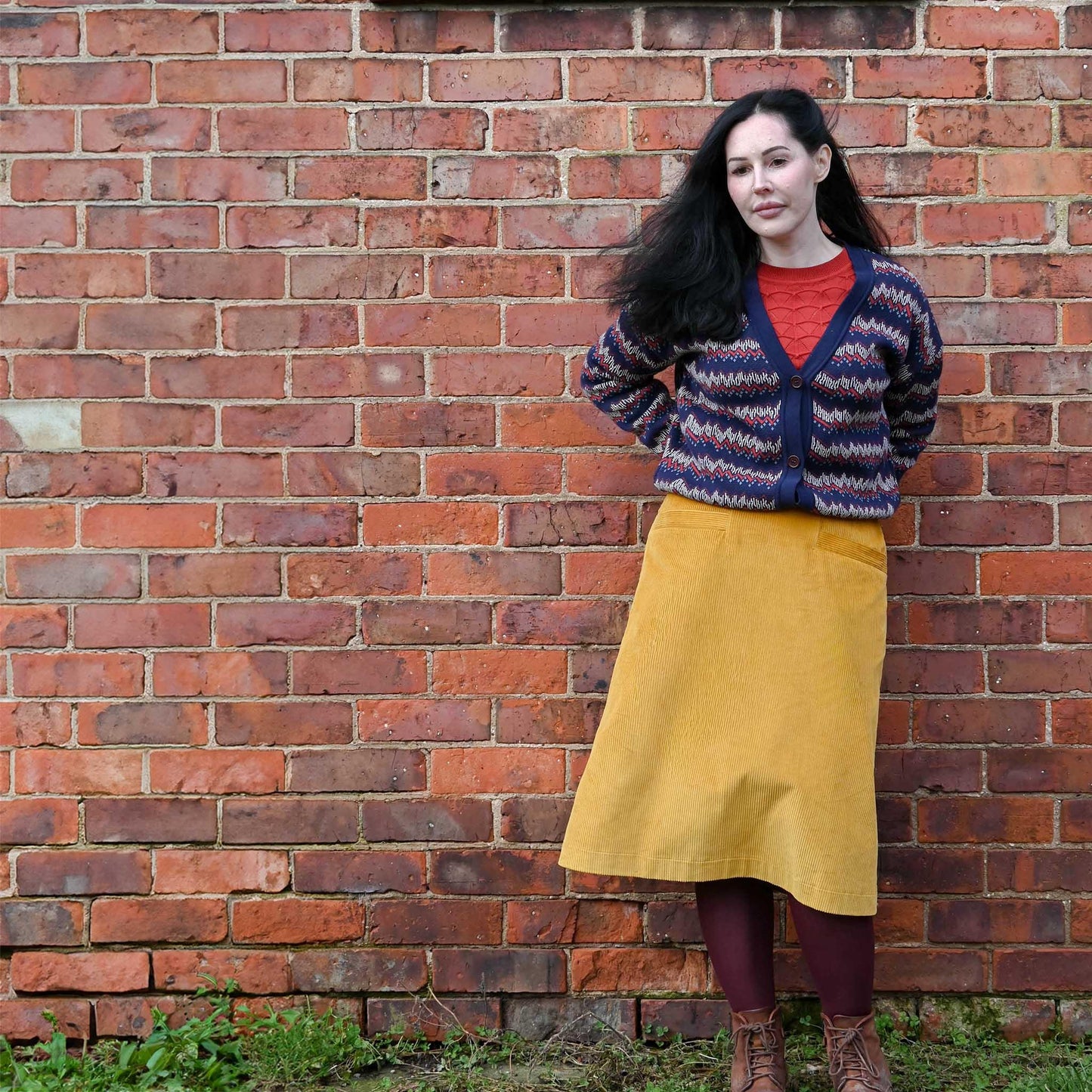 cora/corduroy/mustard