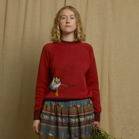 20% OFF! fred/puffin/rust/S-XL