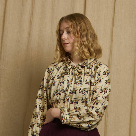 20% OFF! joan/farmyard animals/ivory/S-L