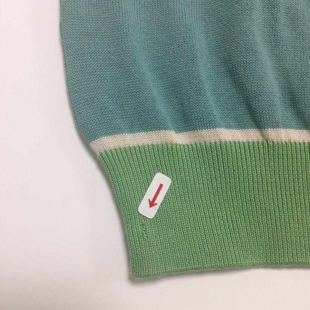 40% OFF! classic cardigan/puffins/teal/L
