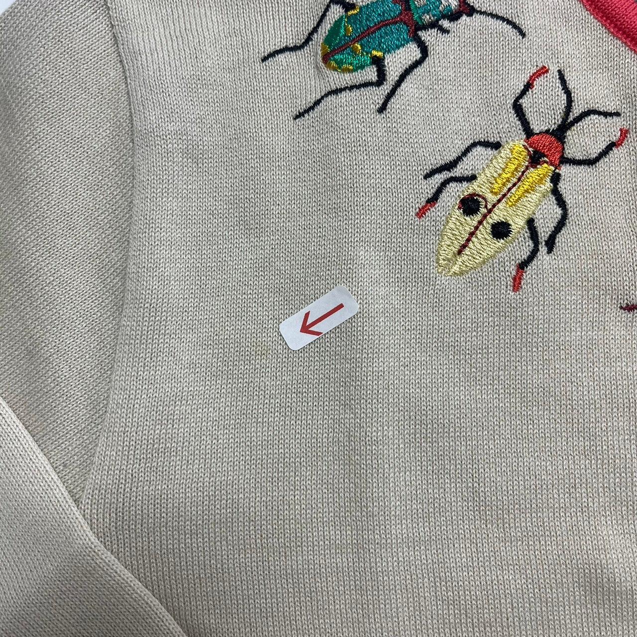40% OFF! classic cardigan/bugs/cream/M & L
