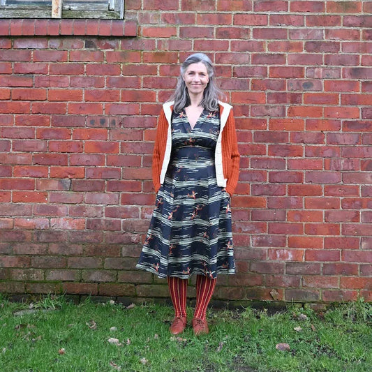 20% OFF! rita/flying ducks/black/size 8-14