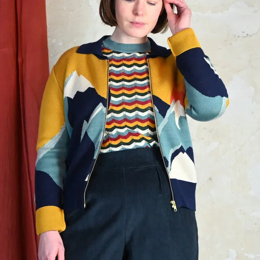 20% OFF! kate/sunset peaks/mustard/M