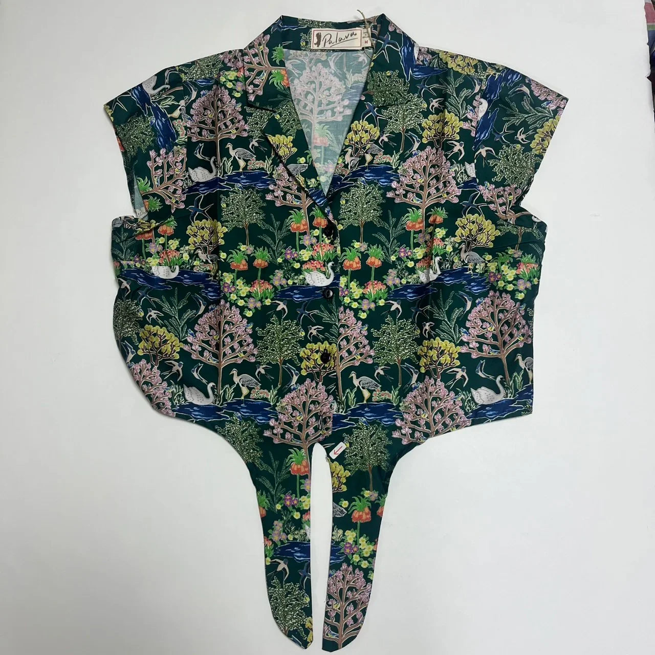 40% OFF! peggy/botanical gardens/green/M