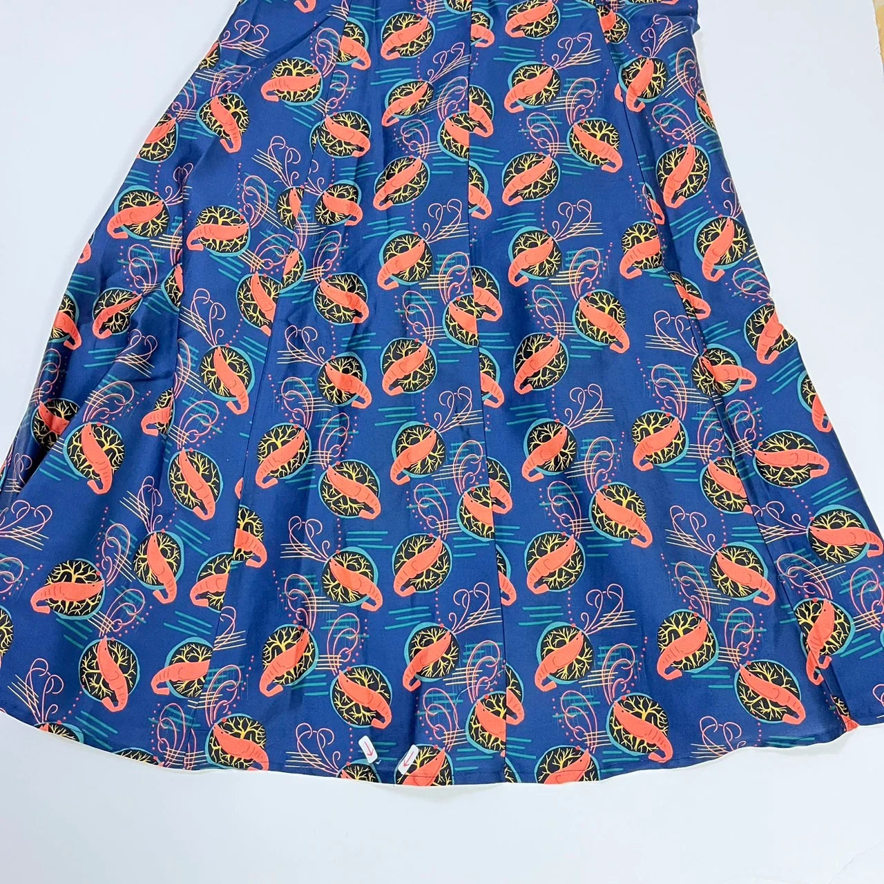 50% OFF! rita/prawn cocktail/navy/size 12
