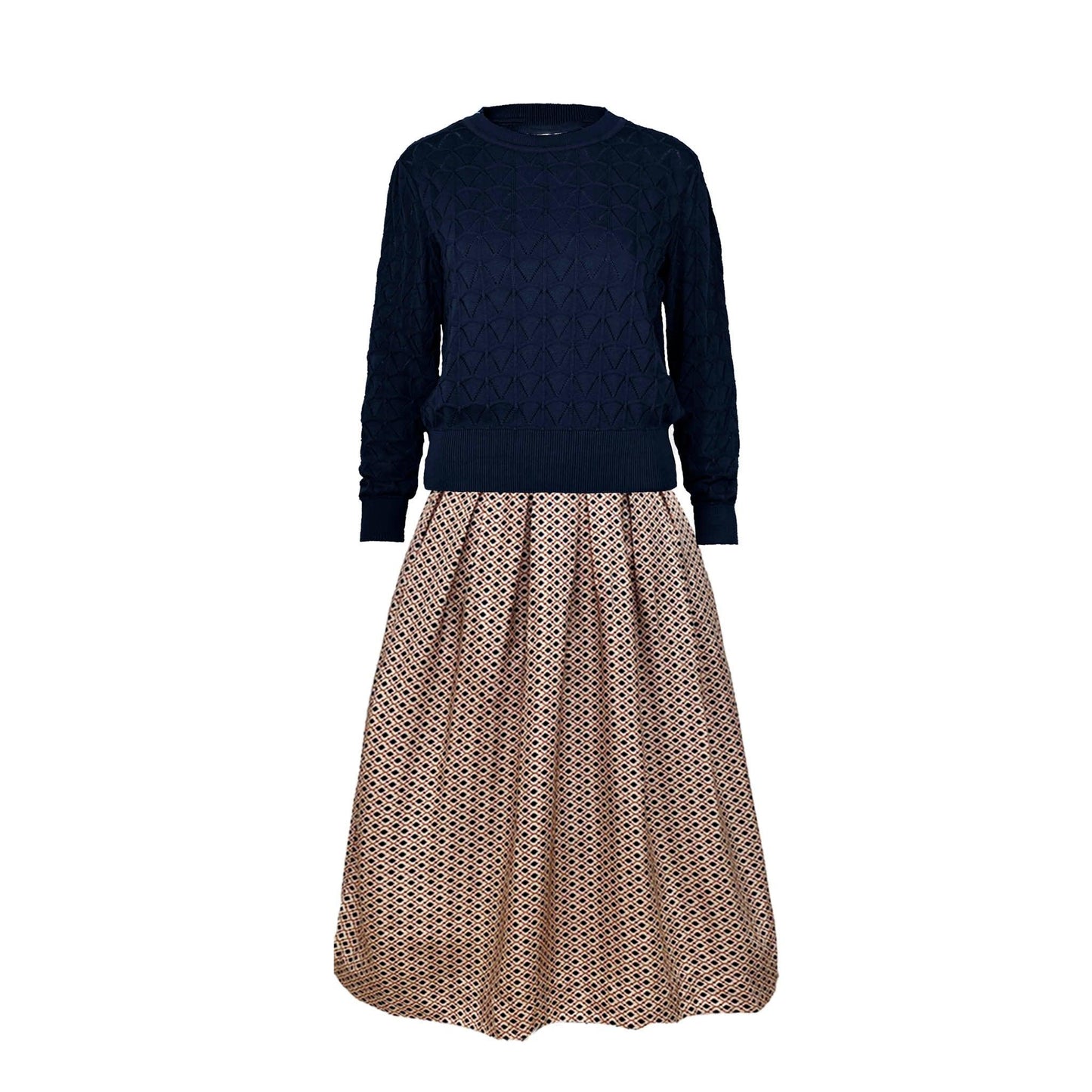 clara/pointelle/navy