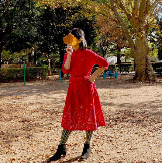 30% OFF! Cynthia/Red/Christmas/size 6