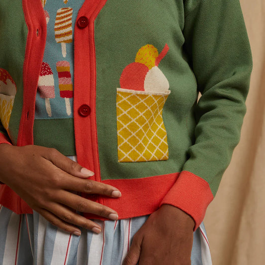 george/ice cream/green