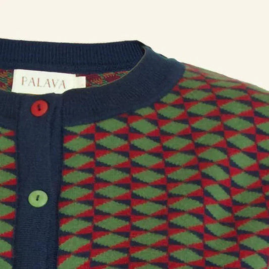 40% OFF! cardigan LS/Jacquard/harman/XS