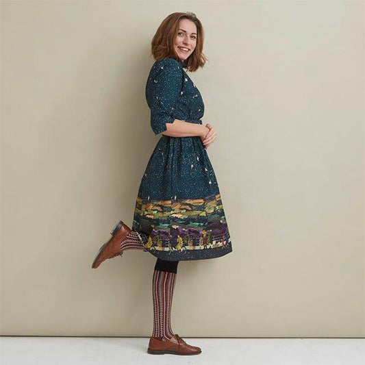 30% OFF! cynthia/yorkshire dales/dark teal/size 8 & 10