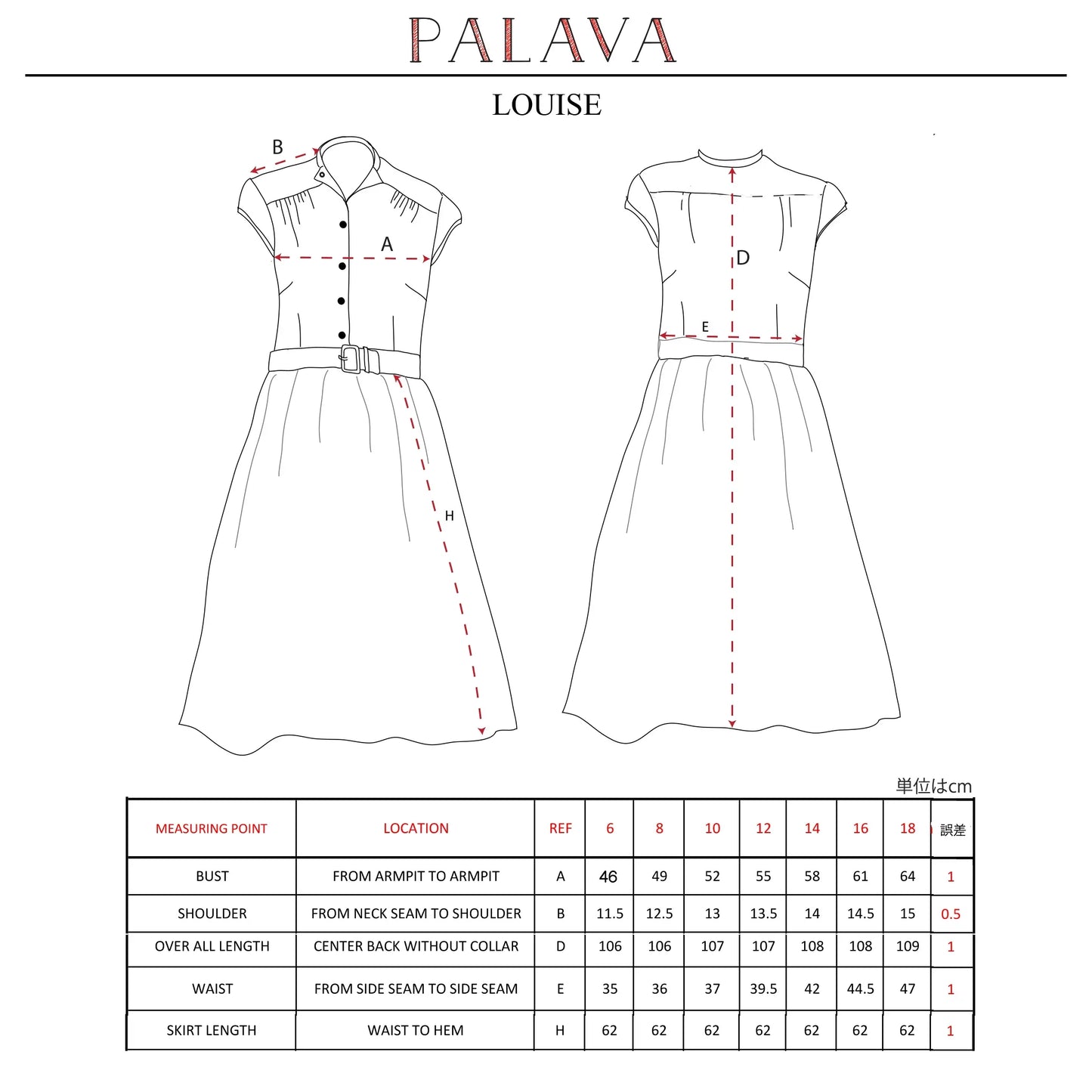 PALAVA レディース コットンリネン 半袖ワンピースドレス(ショートスリーブ) 総柄 (グリーン x ピース) Louise Peas