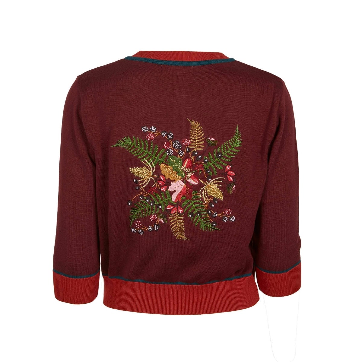 classic cardigan/hedgerow/plum