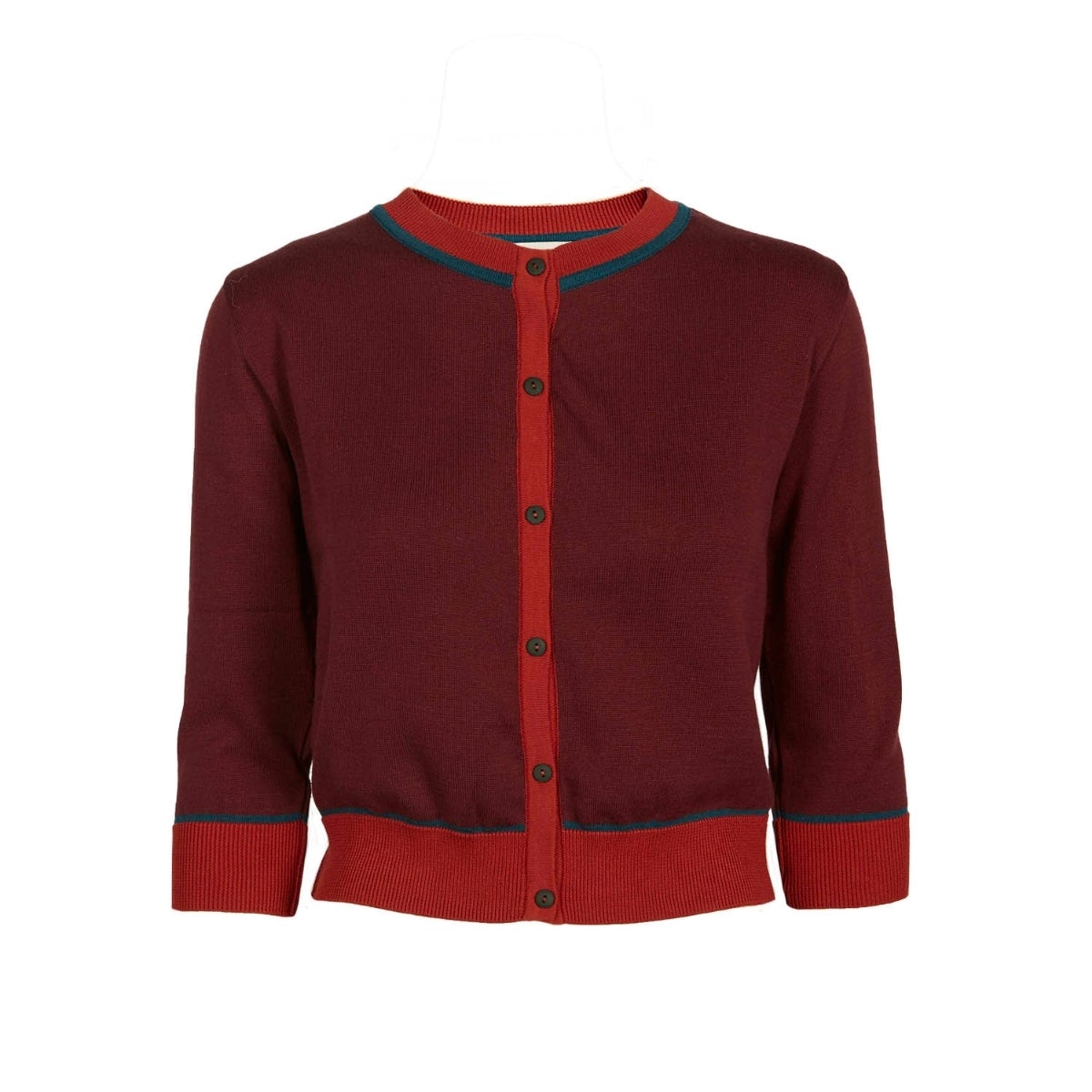 classic cardigan/hedgerow/plum