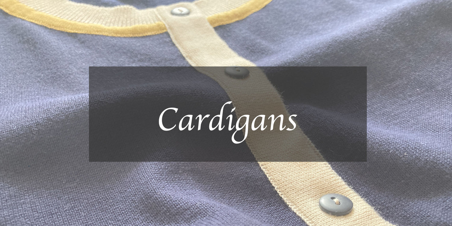 organic cotton cardigans - PALAVA japan