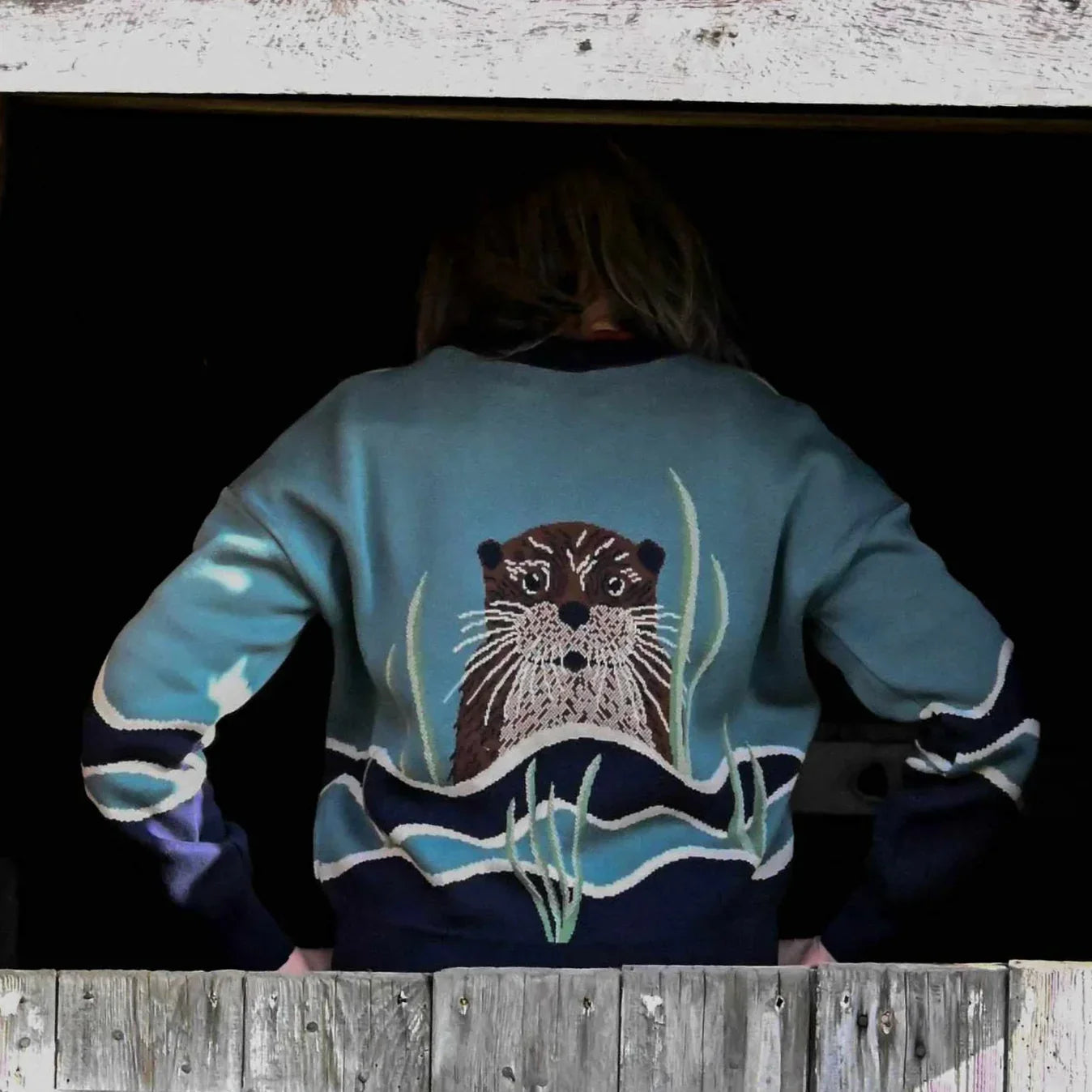 PALAVA カーディガン　Vera Blue Waves Sサイズ　新品 カーディガン – PALAVA japan