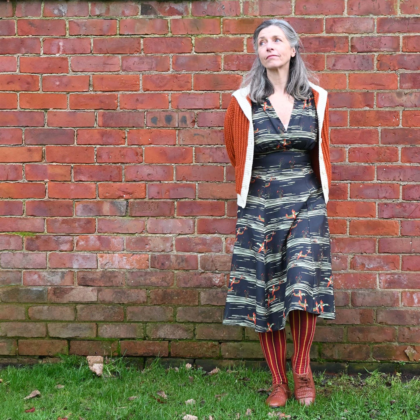 rita/flying ducks/black