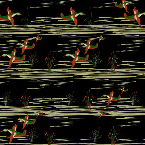 rita/flying ducks/black