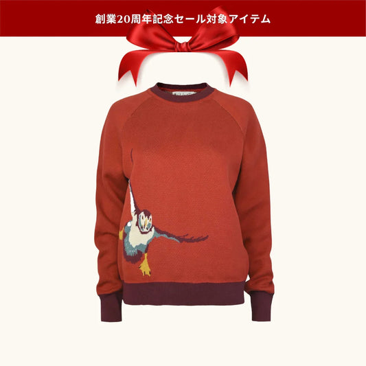 20% OFF! fred/puffin/rust/S-XL