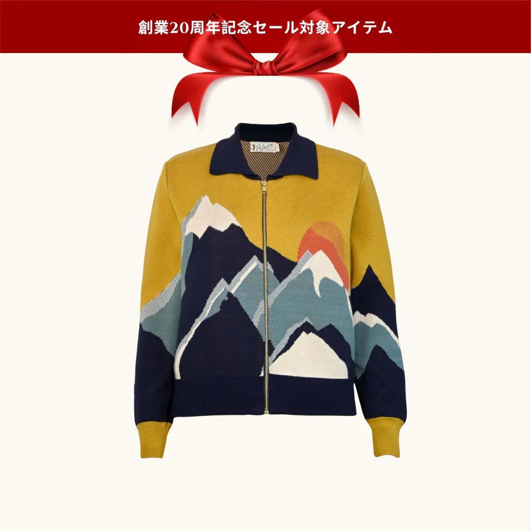 20% OFF! kate/sunset peaks/mustard/M