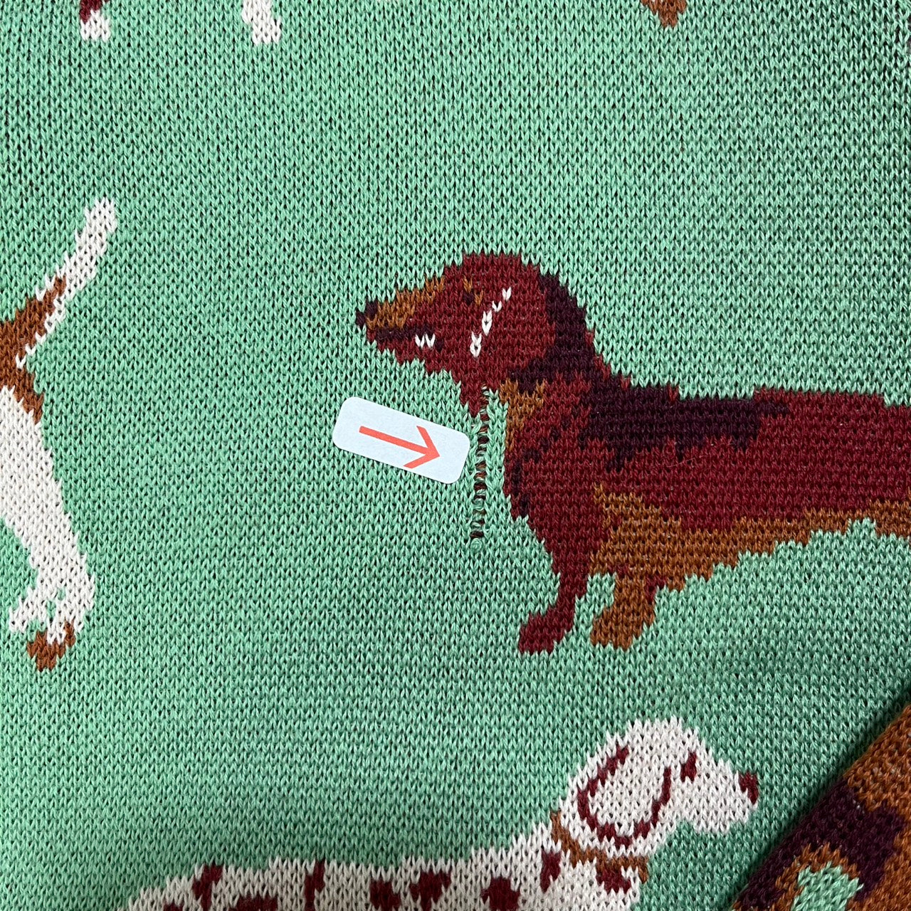 50% OFF! cardigan/woof/green/S – PALAVA japan
