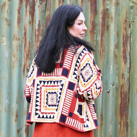 rosalind/quilt/red