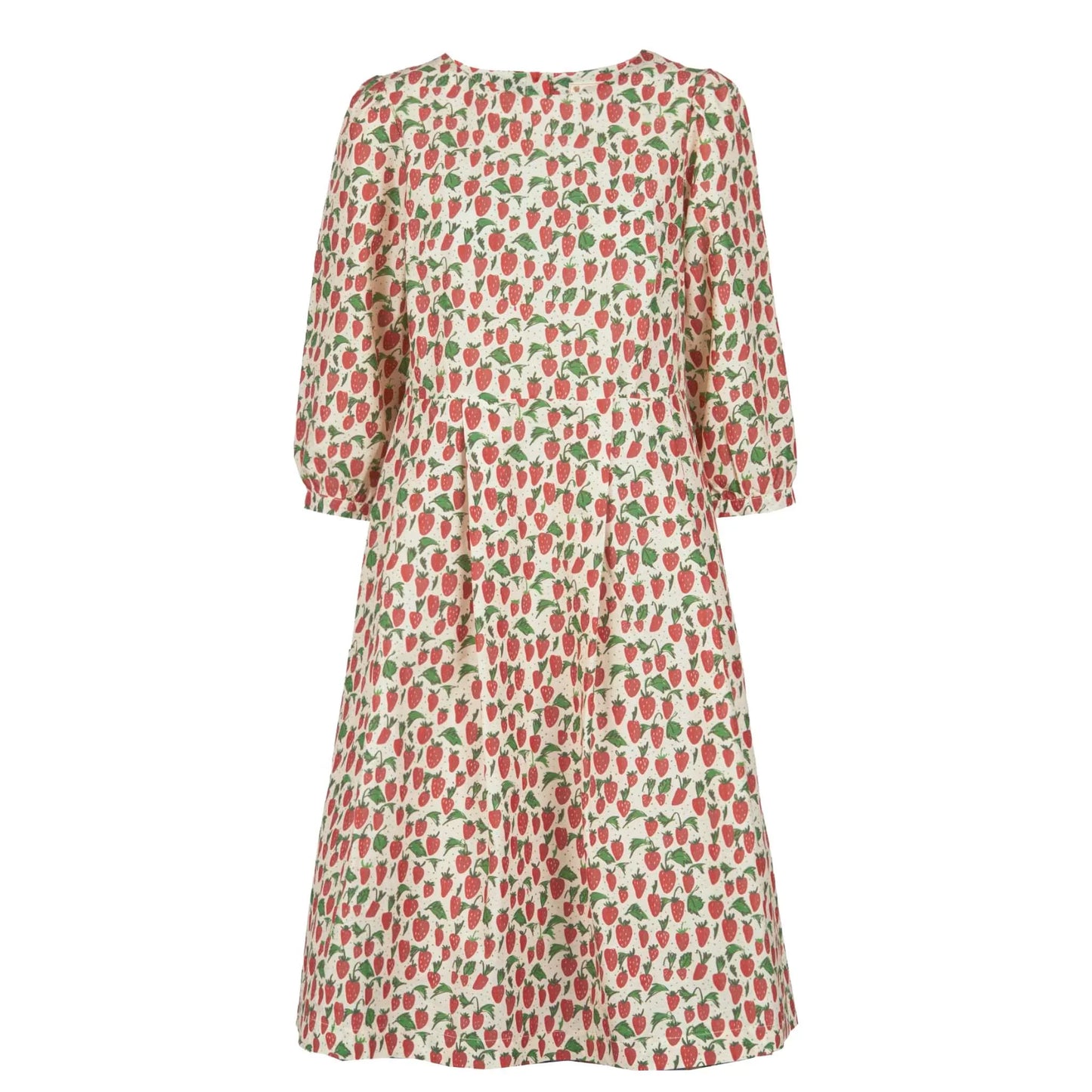 PALAVA レディース オーガニックコットン ドレス philippa/strawberries/red