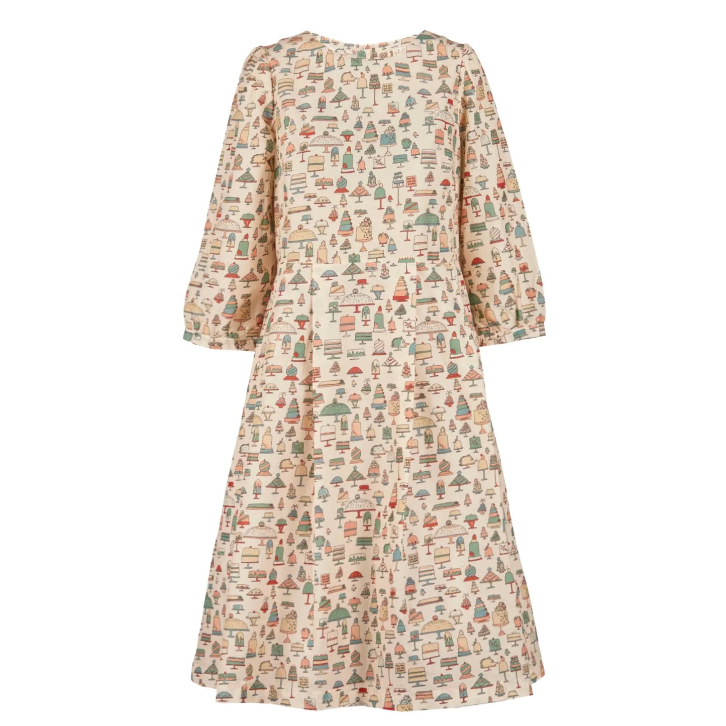PALAVA レディース オーガニックコットン ドレス philippa/cakes/cream