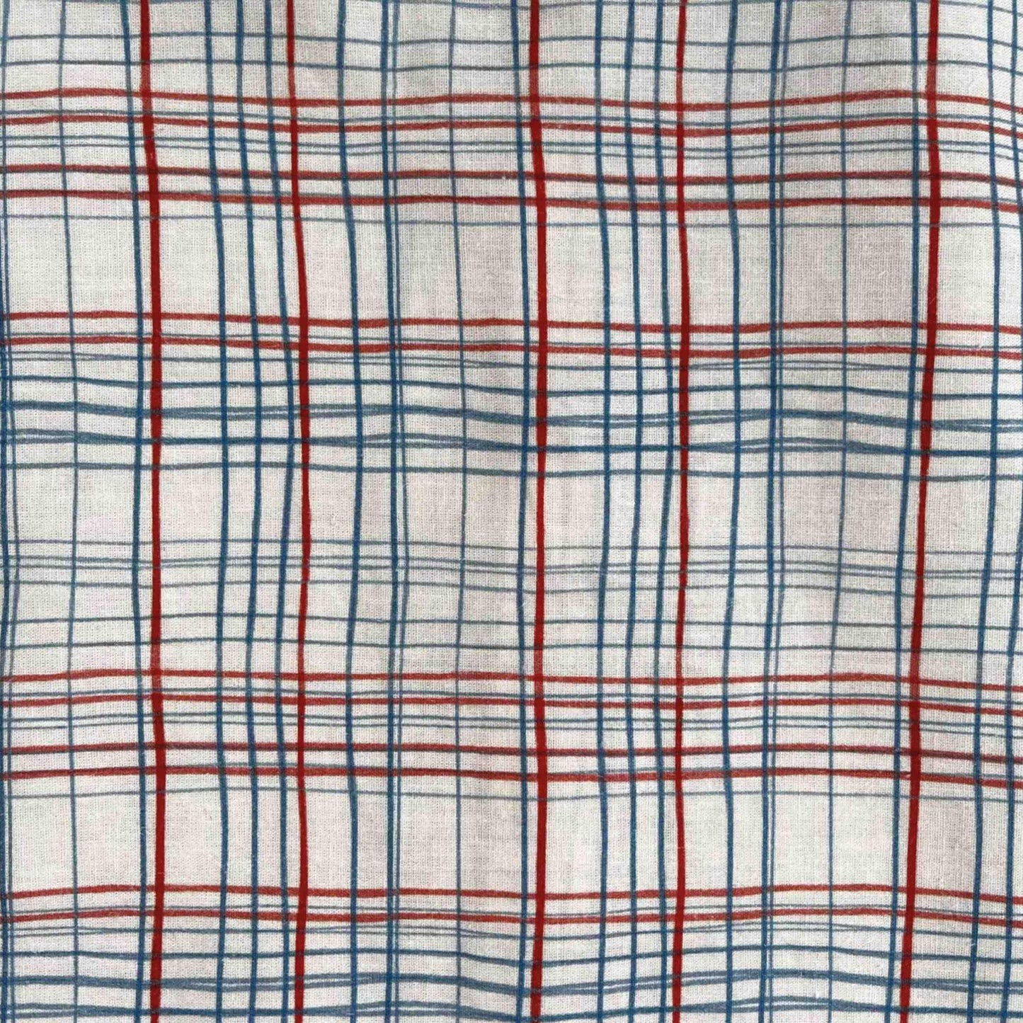 PALAVA レディース コットンリネン ドレス tabatha/folk check/cream