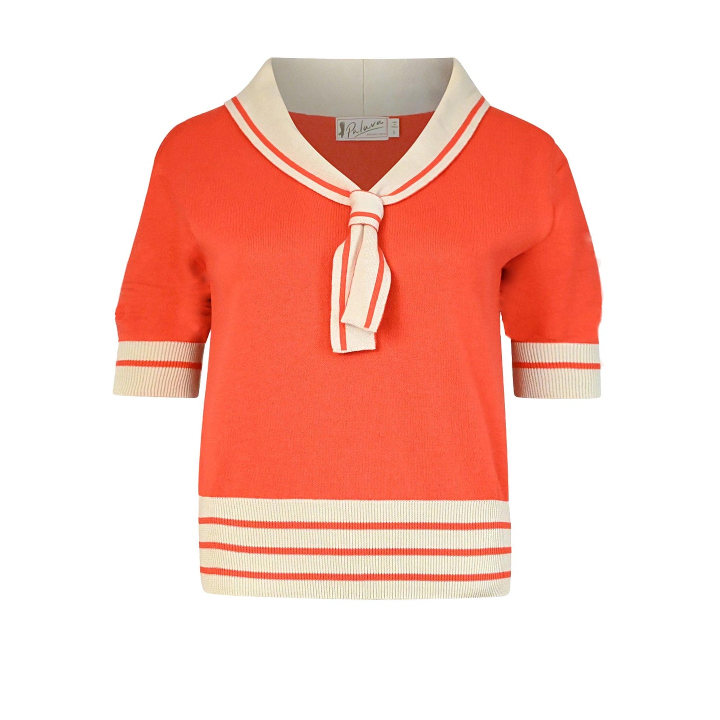 sailor top/coral