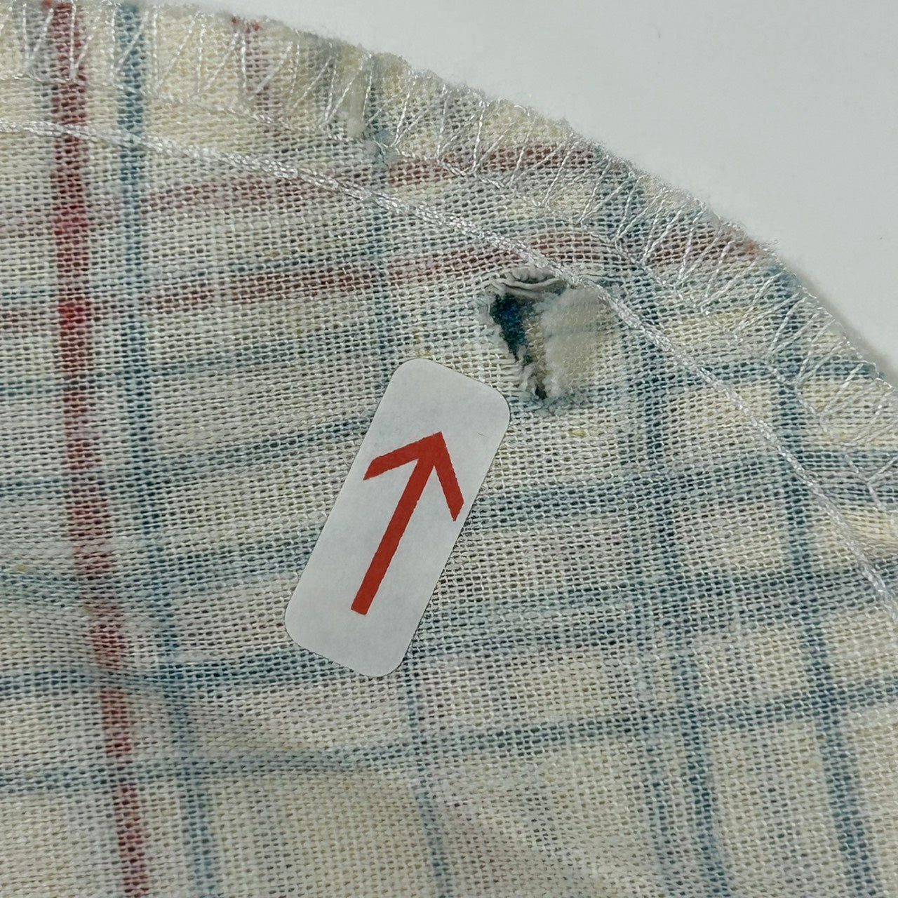 50% OFF! thelma/folk checks/cream/size 12(A)
