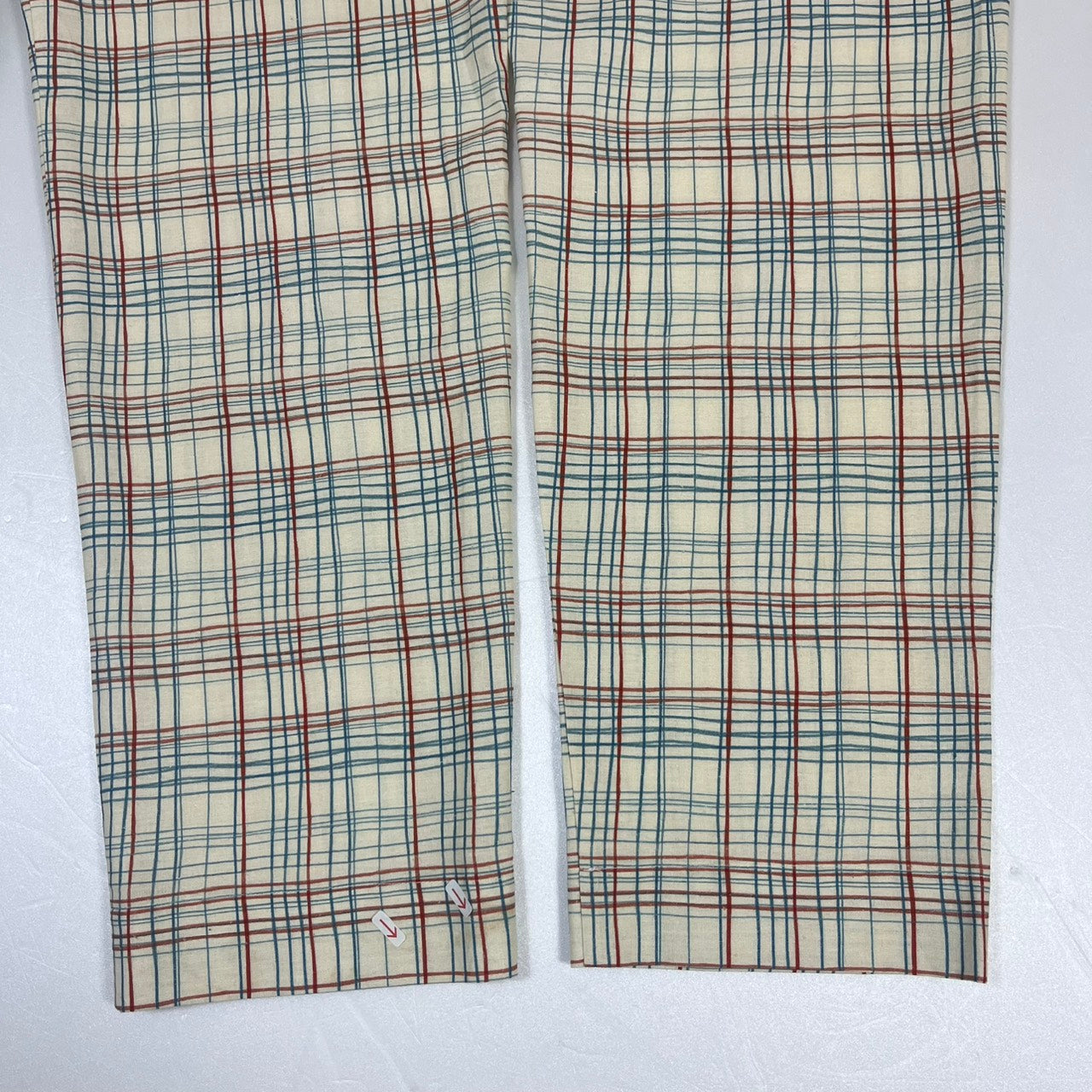 50% OFF! thelma/folk checks/cream/size 12(B)