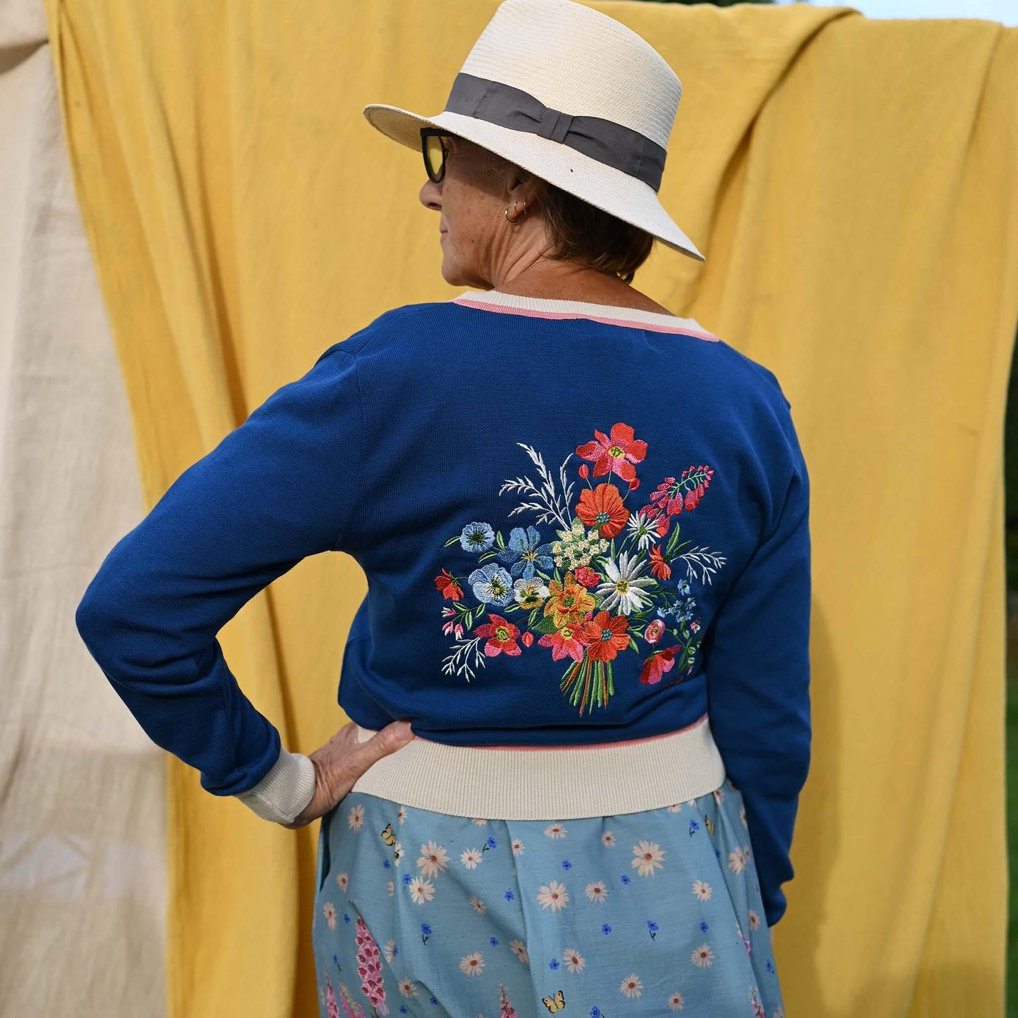 cardigan/posies/blue