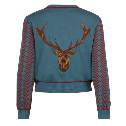 cardigan/stag/mineral