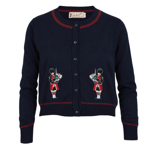 classic cardigan/bagpipers/navy