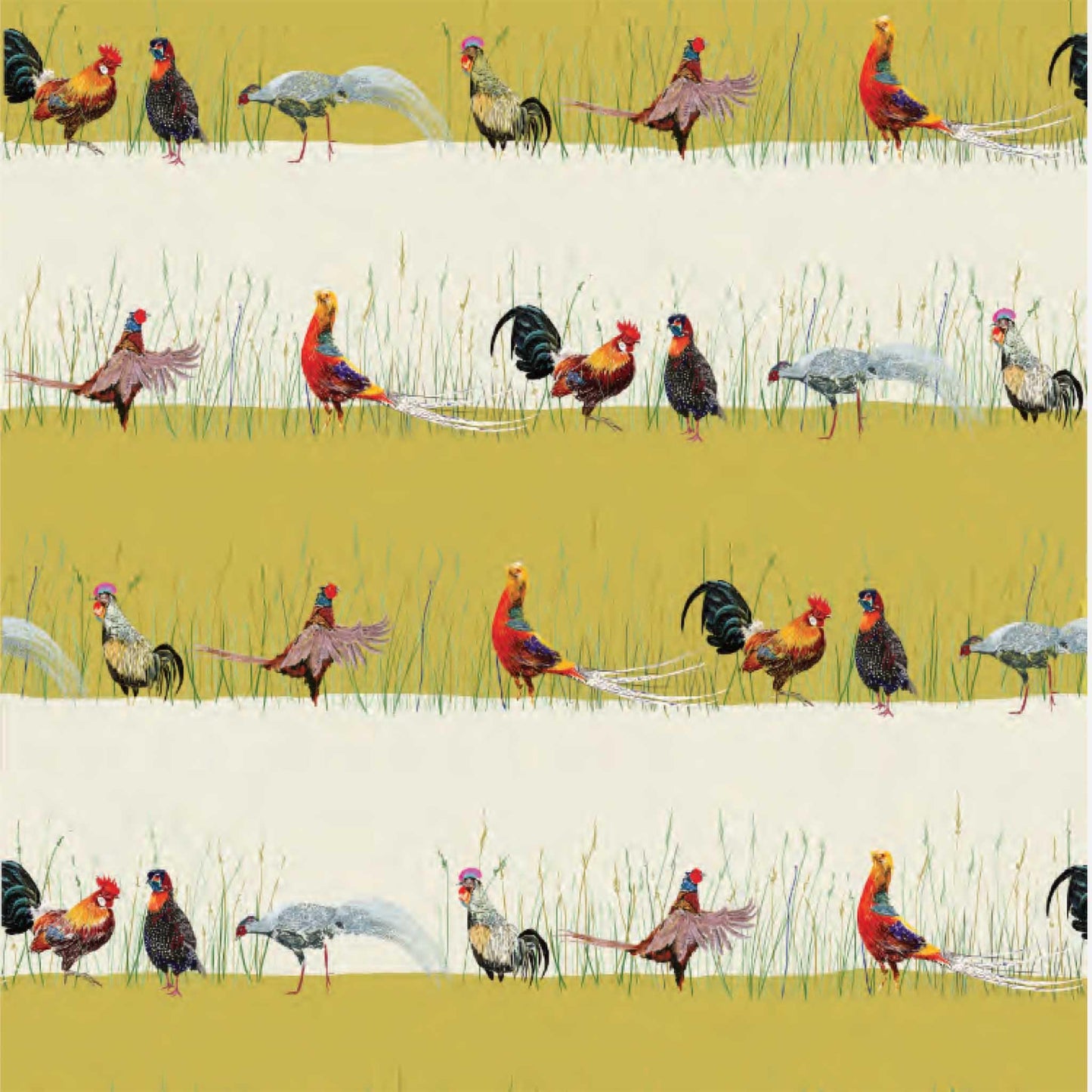 PALAVA レディース オーガニックコットン スカート florence/chickens/yellow