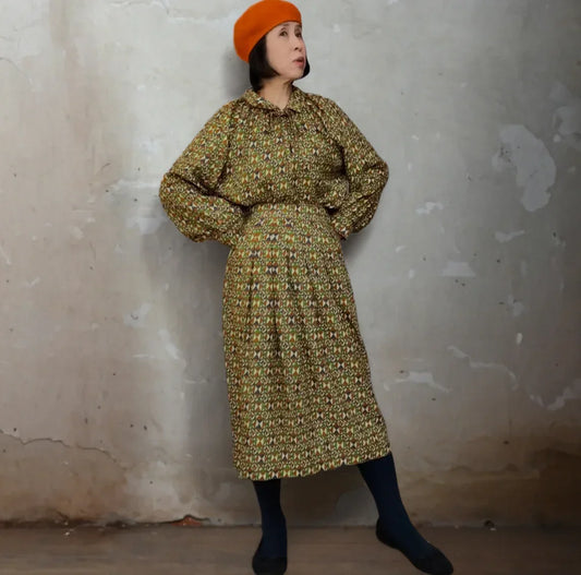 20% OFF! florence/chequer/green/XS-L