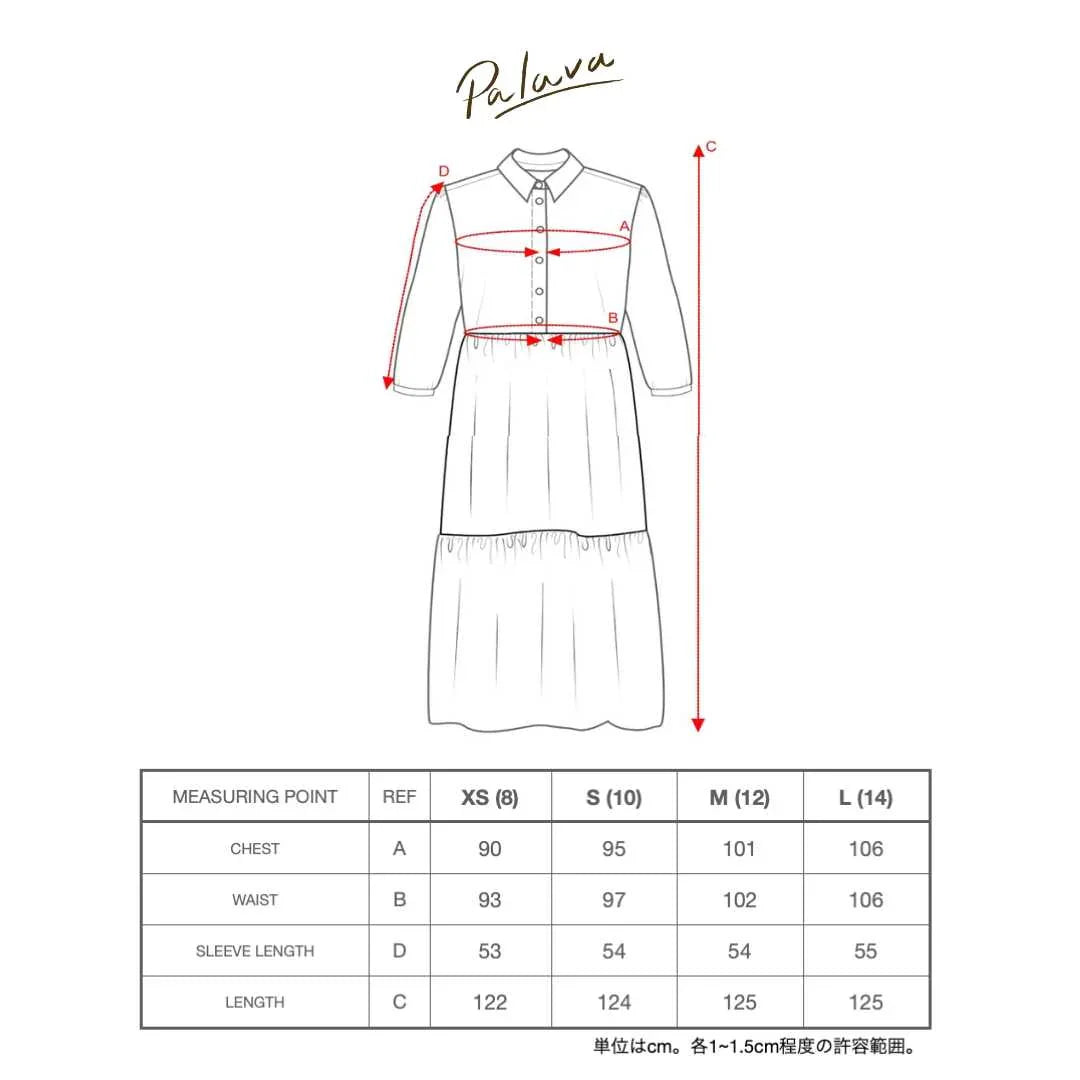 PALAVA レディース オーガニックコットン ドレス tabatha/ditsy daisy/blue