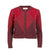 classic cardigan/Jacquard Garnet/Red