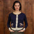 classic cardigan/horse/navy