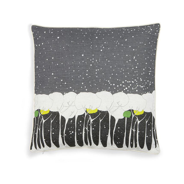 cushion cover/snowstorm/grey