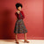 classic cardigan/Jacquard Garnet/Red